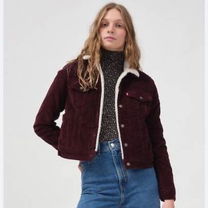 Levi’s Original Corduroy Sherpa Trucker Jacket